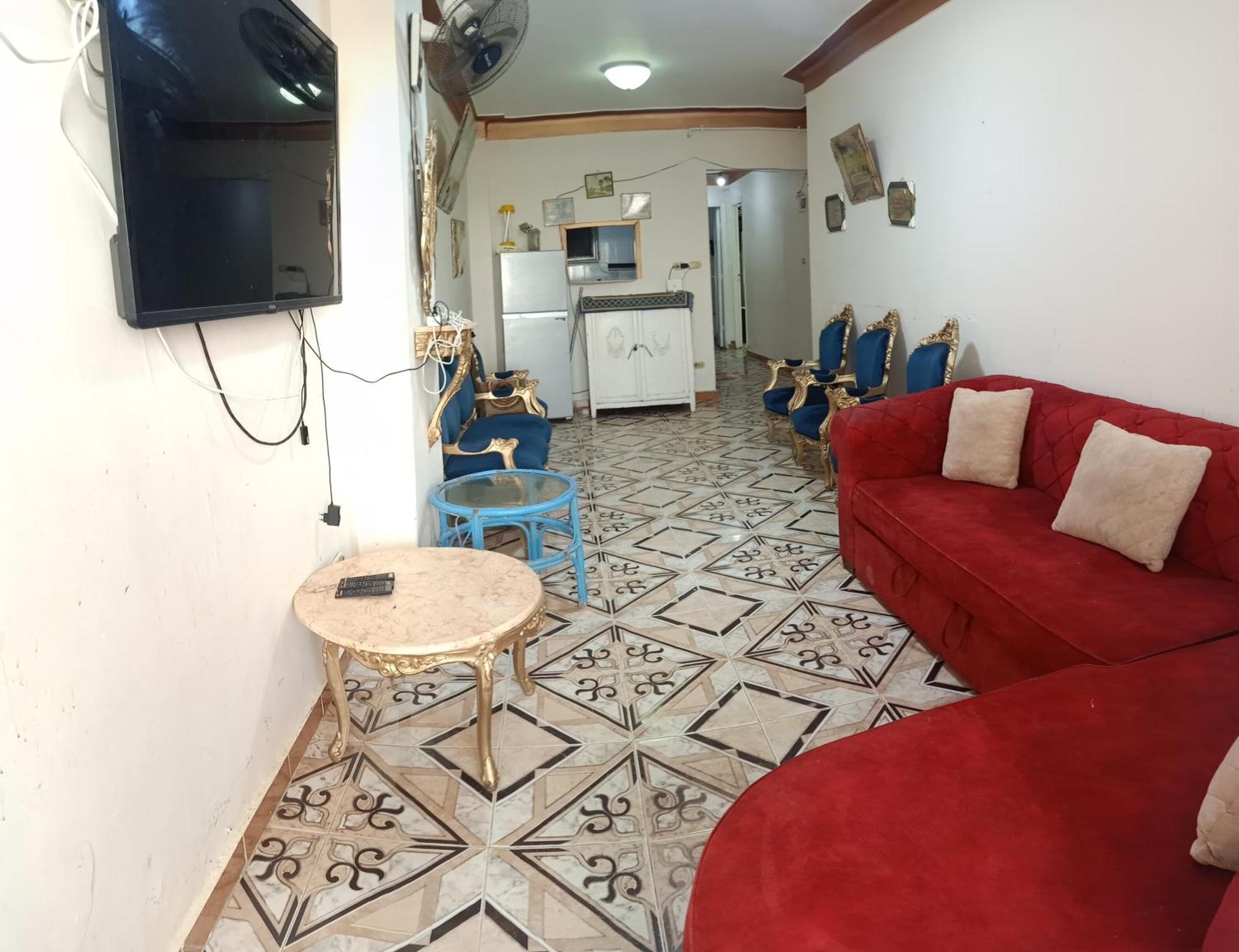 Furnished Apartment - Beach View "Nearest Beach 2 Minutes Walking" - Free Wifi- Abo Keer - Alexandria - Egypt Abu Qir ภายนอก รูปภาพ